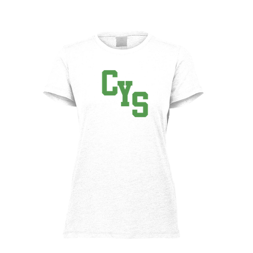 [FTSCUBWH-FAXS-LOGO2] Decker Women's Tri-Blend T-Shirt - Short Sleeve (Female Adult XS, White, Logo 2)